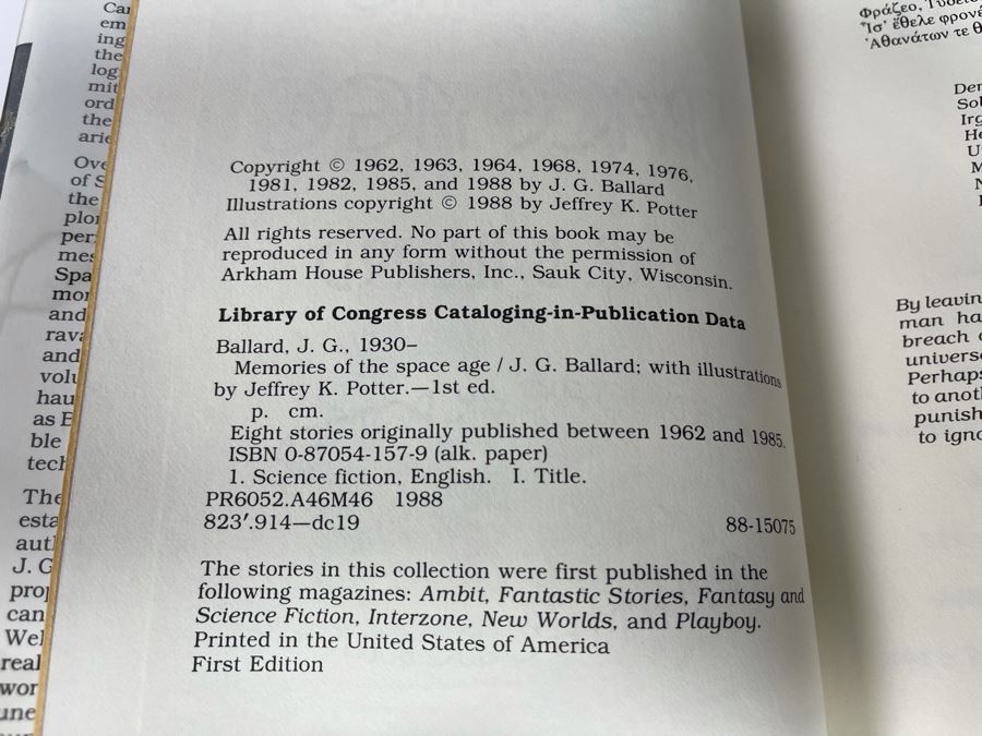 Ten First Edition Hardcover Science Fiction Fantasy Books [Photo 5]