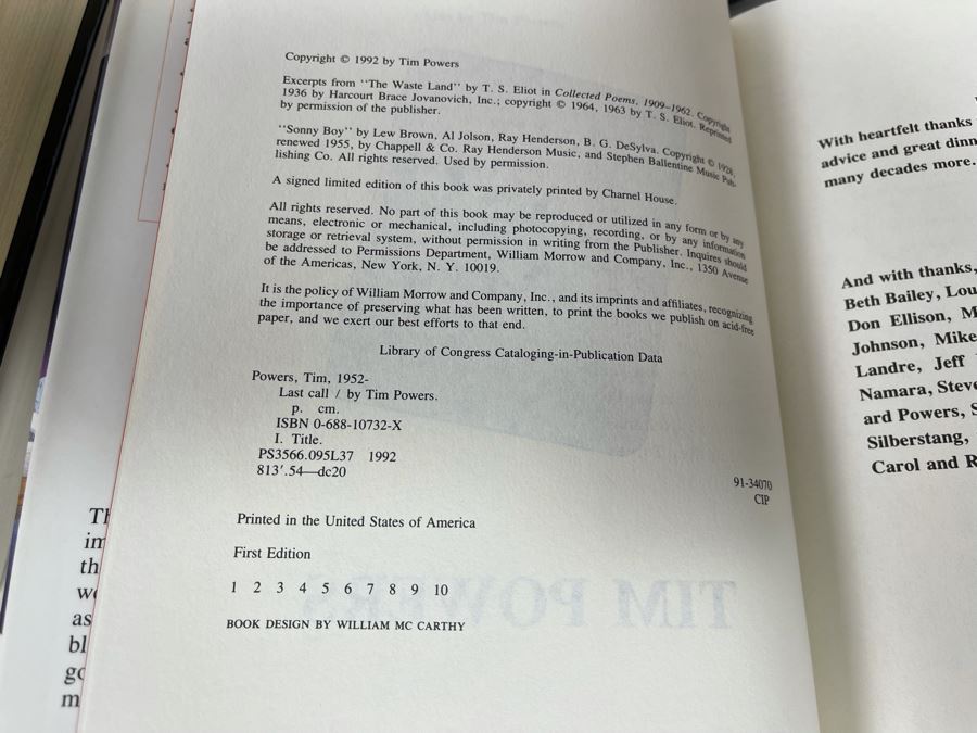 Eight First Edition Hardcover Science Fiction Fantasy Books [Photo 13]