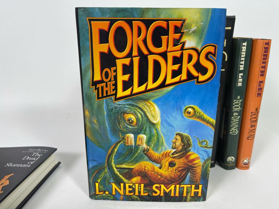 Eight First Edition Hardcover Science Fiction Fantasy Books [Photo 4]