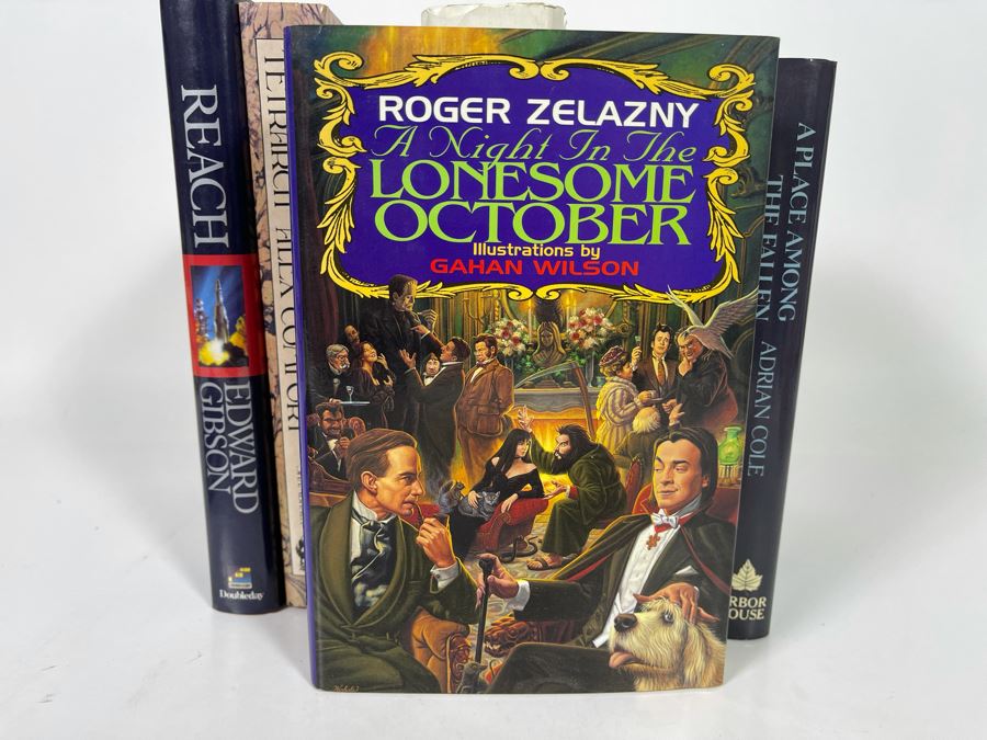 Nine First Edition Hardcover Science Fiction Fantasy Books [Photo 4]