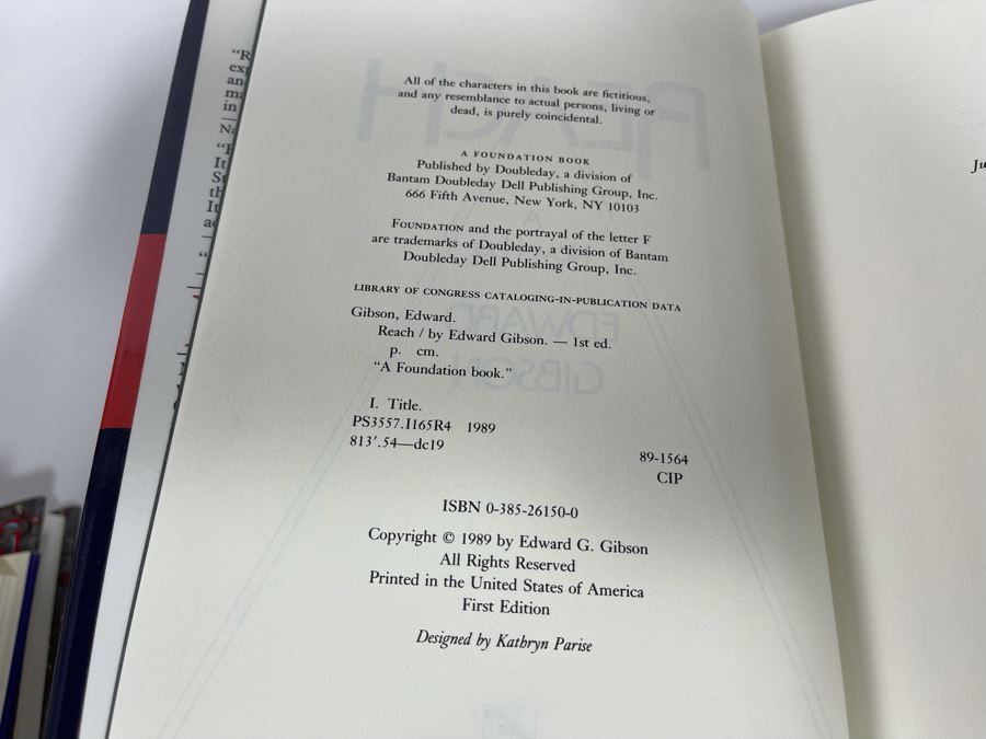 Nine First Edition Hardcover Science Fiction Fantasy Books [Photo 19]