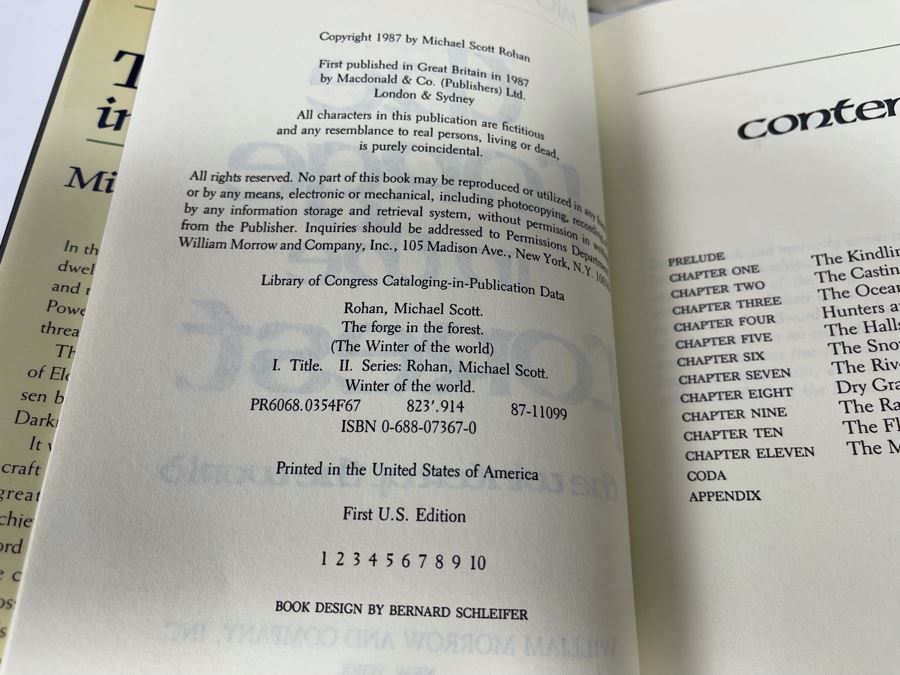 Nine First Edition Hardcover Science Fiction Fantasy Books [Photo 9]