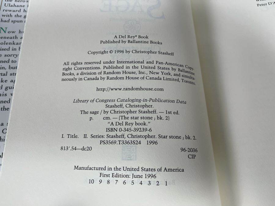 Ten First Edition Hardcover Science Fiction Fantasy Books [Photo 15]