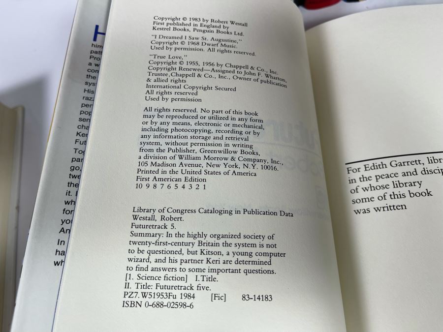 Ten First Edition Hardcover Science Fiction Fantasy Books [Photo 5]