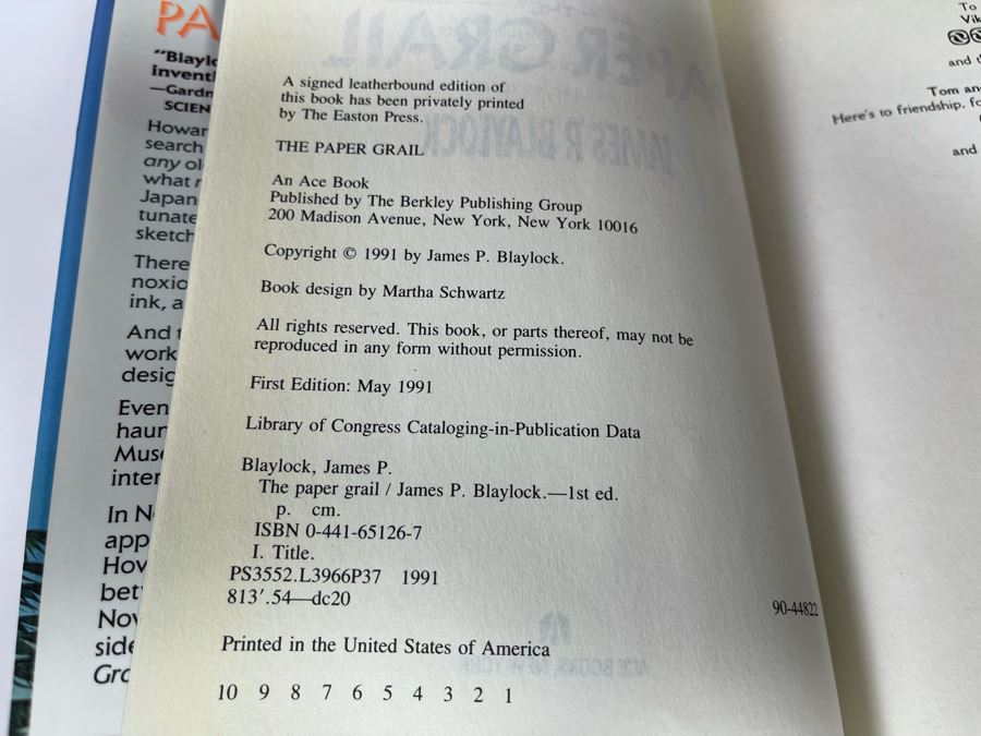 Ten First Edition Hardcover Science Fiction Fantasy Books [Photo 3]