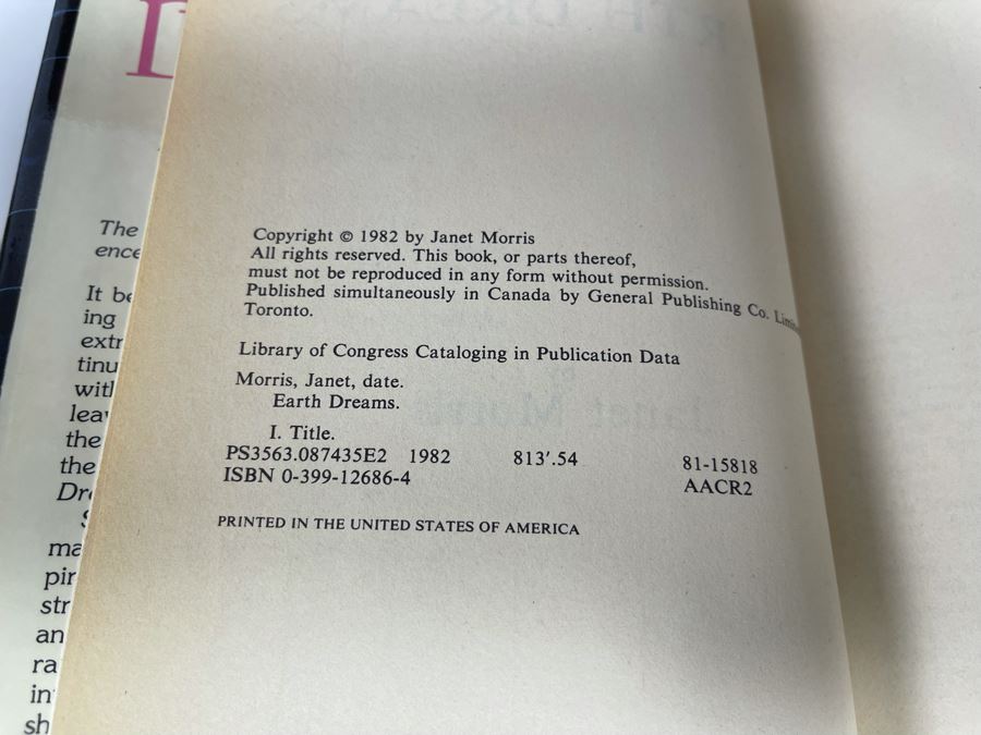 Ten First Edition Hardcover Science Fiction Fantasy Books [Photo 11]