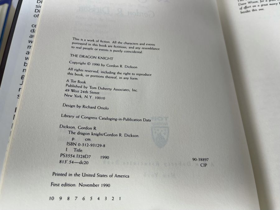 Ten First Edition Hardcover Science Fiction Fantasy Books [Photo 9]