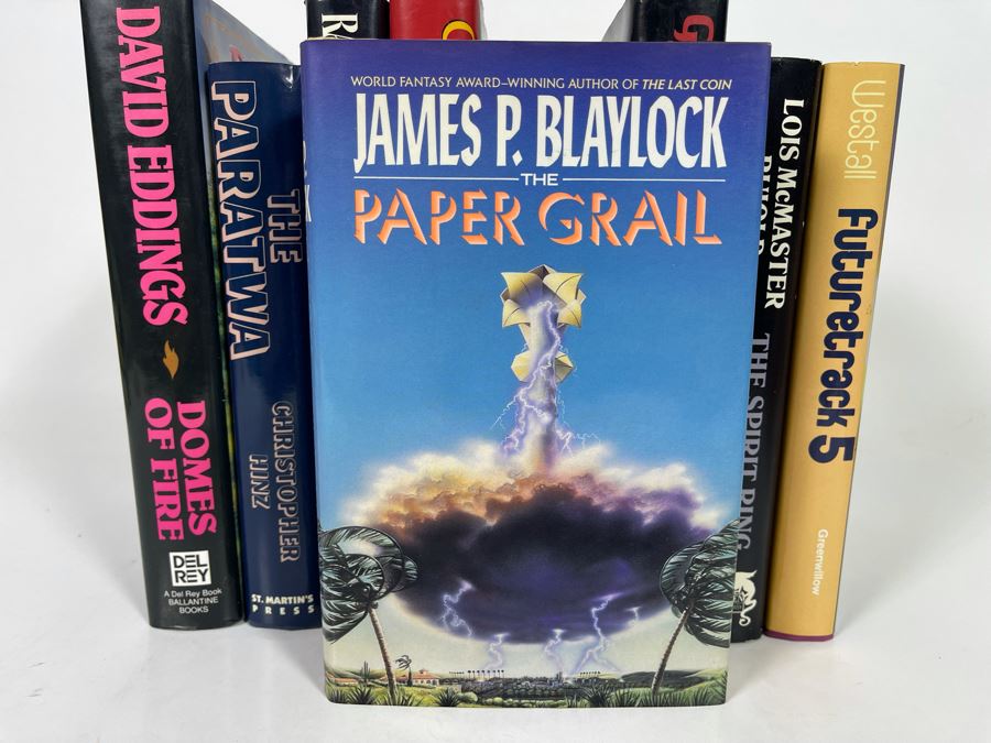 Ten First Edition Hardcover Science Fiction Fantasy Books [Photo 2]