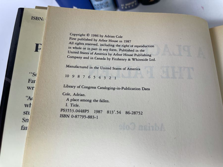 Ten First Edition Hardcover Science Fiction Fantasy Books [Photo 9]