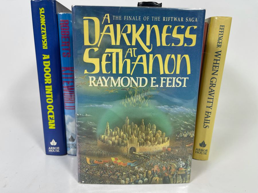 Ten First Edition Hardcover Science Fiction Fantasy Books [Photo 2]