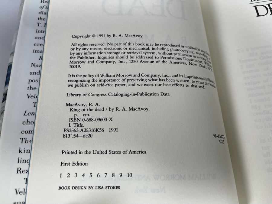 Ten First Edition Hardcover Science Fiction Fantasy Books [Photo 15]