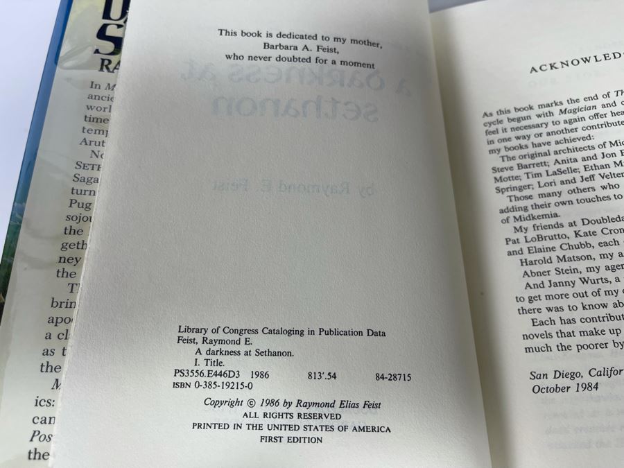 Ten First Edition Hardcover Science Fiction Fantasy Books [Photo 3]