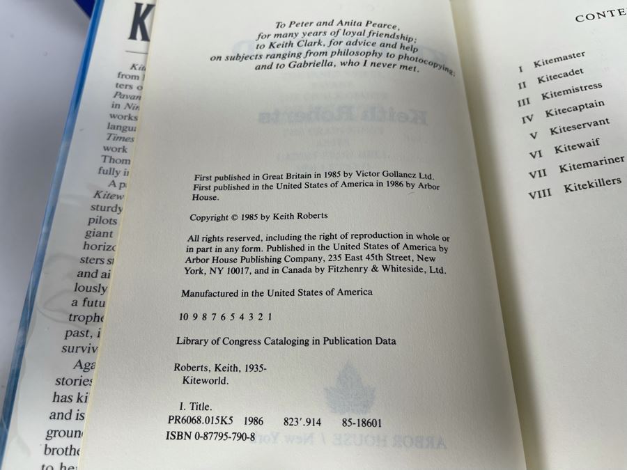 Ten First Edition Hardcover Science Fiction Fantasy Books [Photo 19]