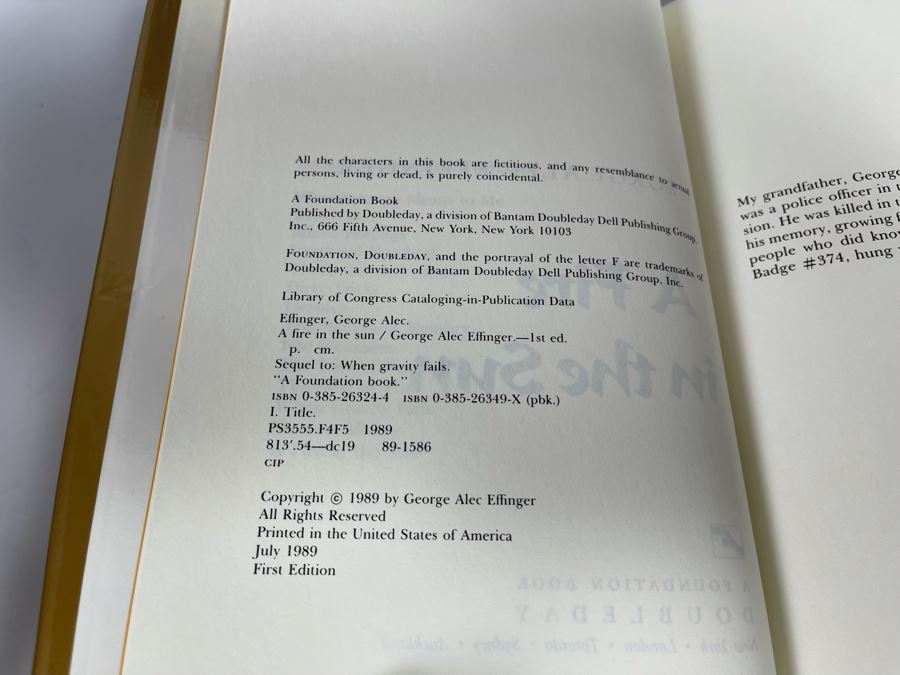 Ten First Edition Hardcover Science Fiction Fantasy Books [Photo 13]