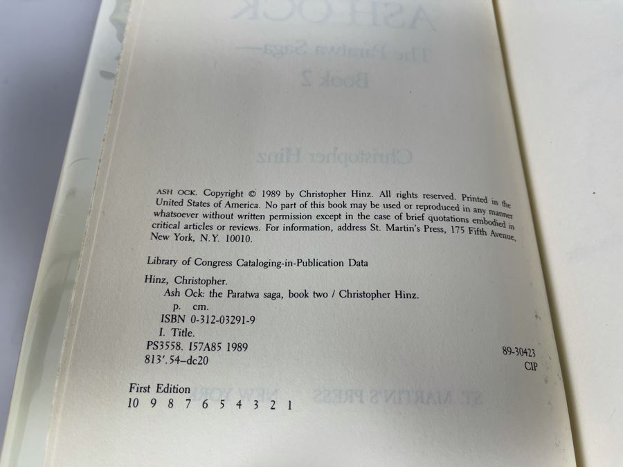 Ten First Edition Hardcover Science Fiction Fantasy Books [Photo 17]