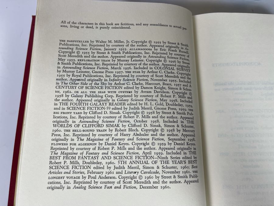 Six First Edition Hardcover Science Fiction Fantasy Books Plus The Hugo Winners And Anatomy Of Wonder [Photo 2]
