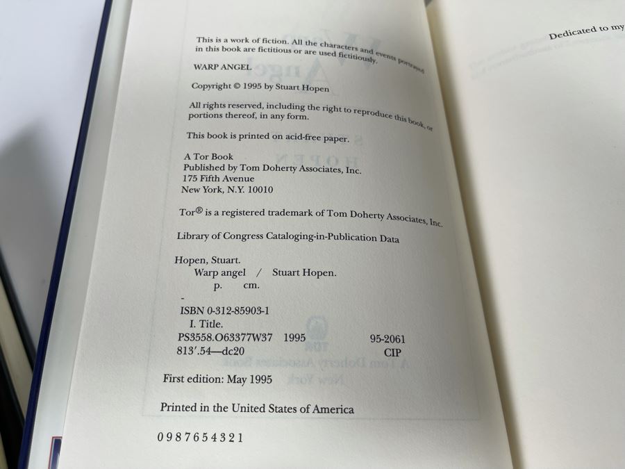 Nine First Edition Hardcover Science Fiction Fantasy Books [Photo 7]