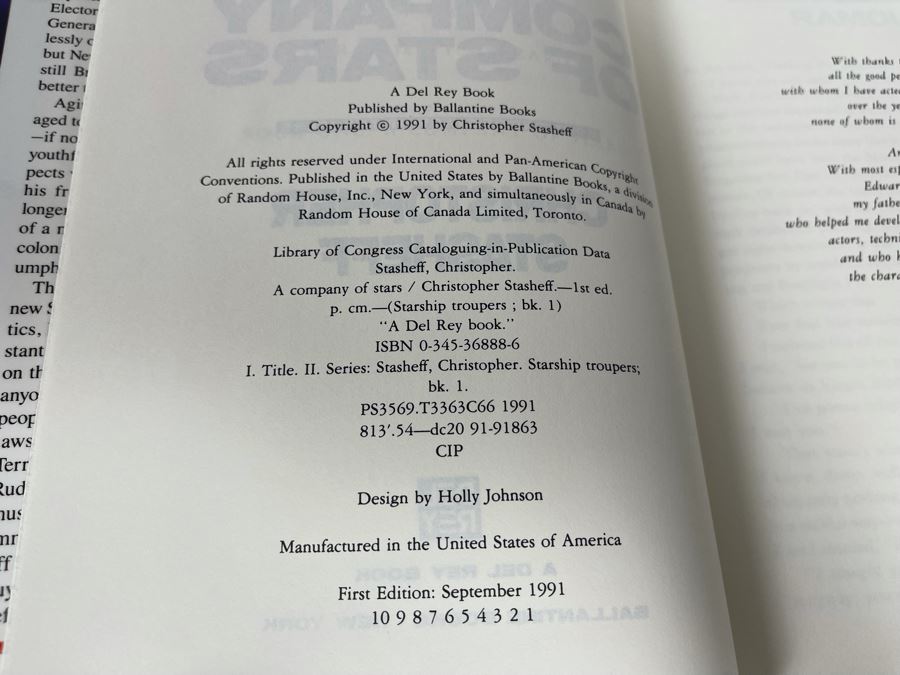 Nine First Edition Hardcover Science Fiction Fantasy Books [Photo 17]