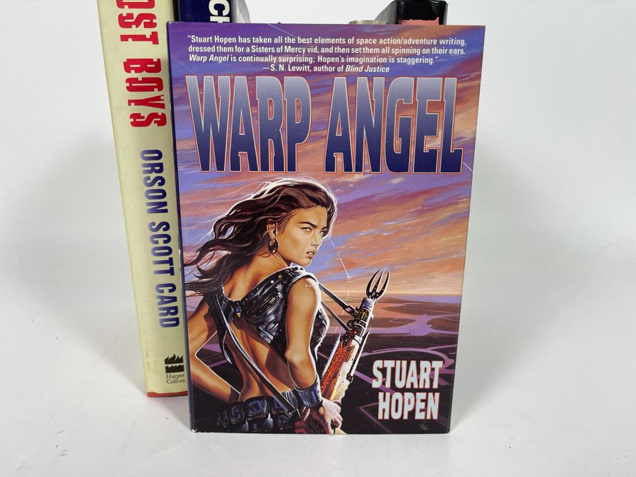 Nine First Edition Hardcover Science Fiction Fantasy Books [Photo 6]