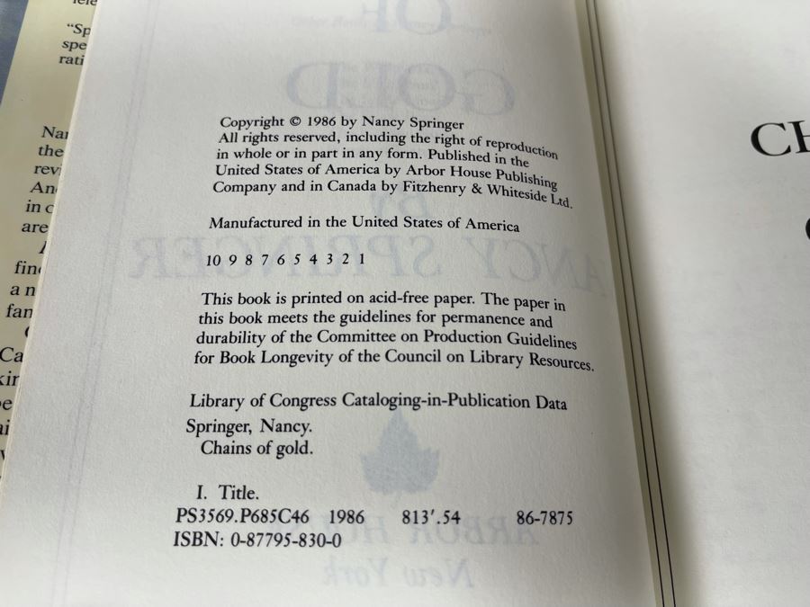 Nine First Edition Hardcover Science Fiction Fantasy Books [Photo 5]