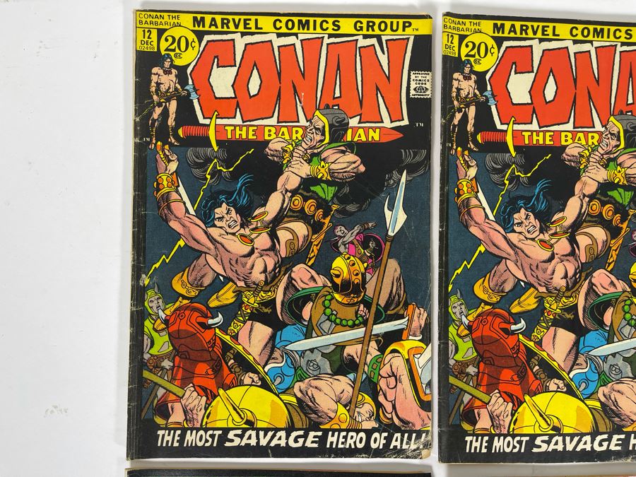 Marvel Conan The Barbarian Comic Books: #12,12,13,15,17,20,21,22 [Photo 2]