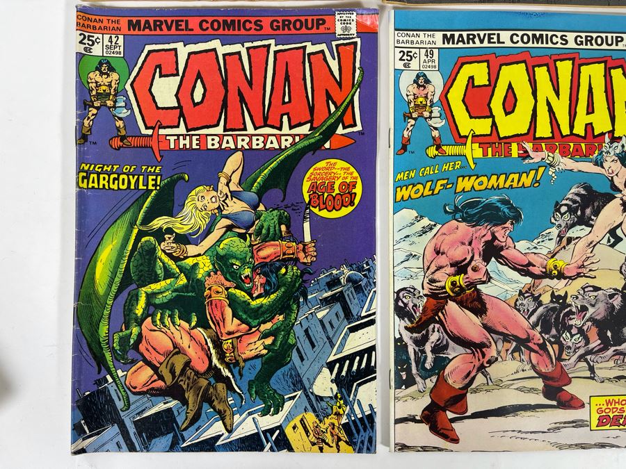 Marvel Conan The Barbarian Comic Books: #16,37,39,40,42,49,50,52 [Photo 6]