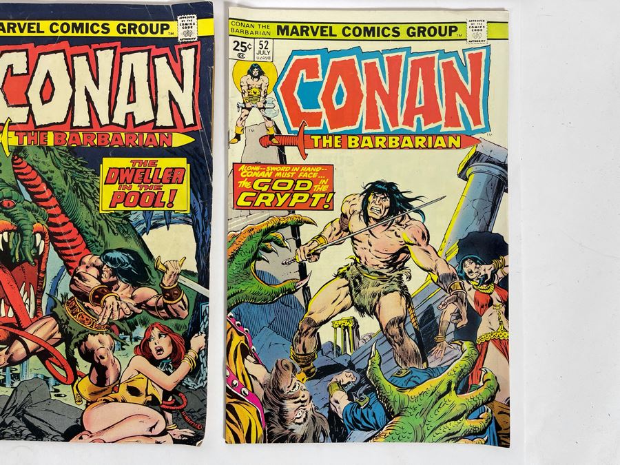 Marvel Conan The Barbarian Comic Books: #16,37,39,40,42,49,50,52 [Photo 9]