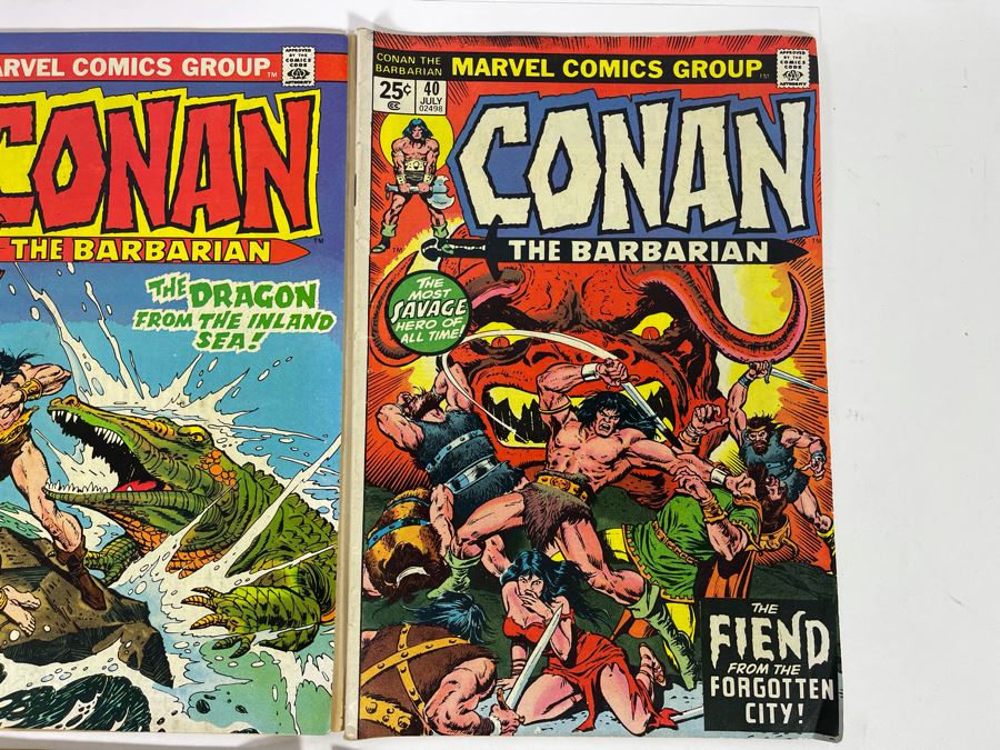 Marvel Conan The Barbarian Comic Books: #16,37,39,40,42,49,50,52 [Photo 5]