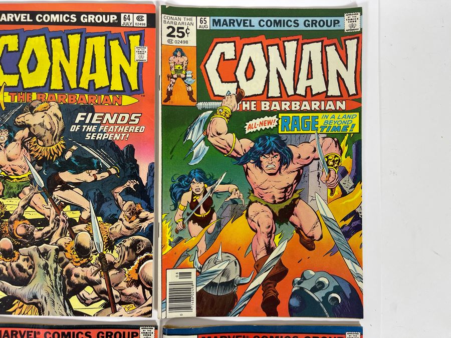 Marvel Conan The Barbarian Comic Books: #62,63,64,65,66,67,74,76 [Photo 5]