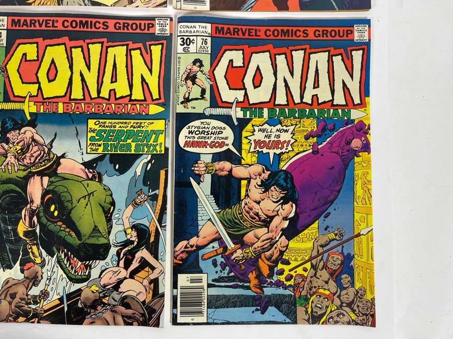Marvel Conan The Barbarian Comic Books: #62,63,64,65,66,67,74,76 [Photo 9]