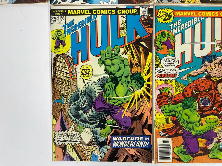 Marvel The Incredible Hulk Comic Books: #192,192,193,194,195,201 [Photo 6]