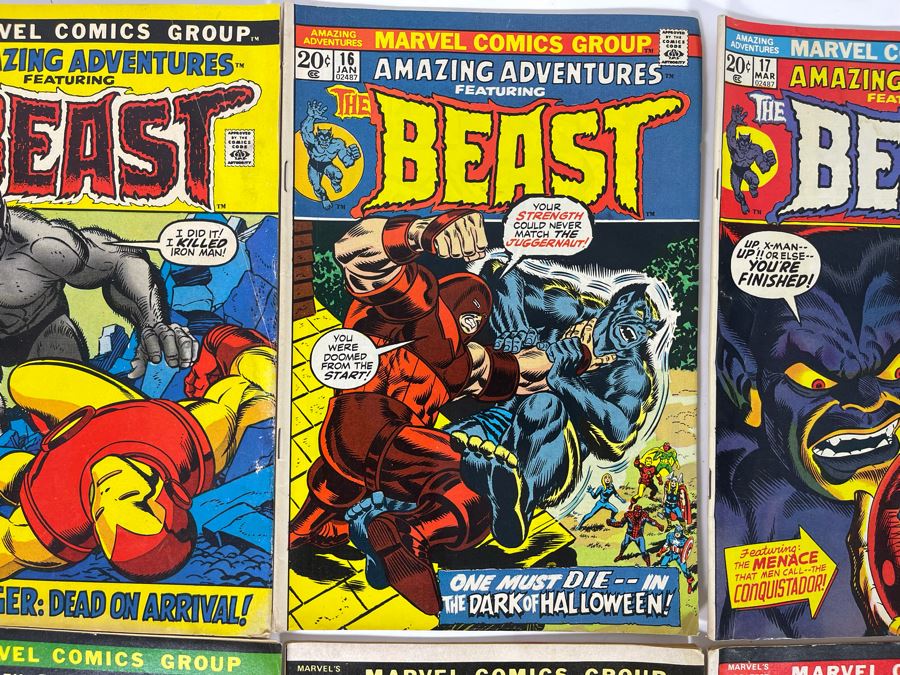 Marvel Amazing Adventures Comic Books: #12,16,17 / Marvel's Greatest Comics #34,35,36,37,38 [Photo 3]