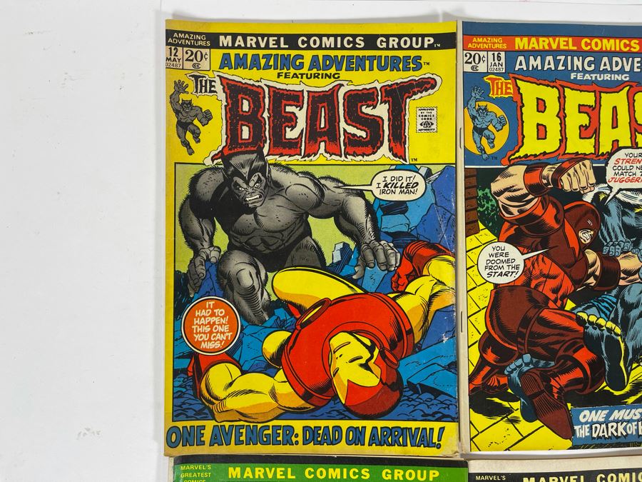 Marvel Amazing Adventures Comic Books: #12,16,17 / Marvel's Greatest Comics #34,35,36,37,38 [Photo 2]