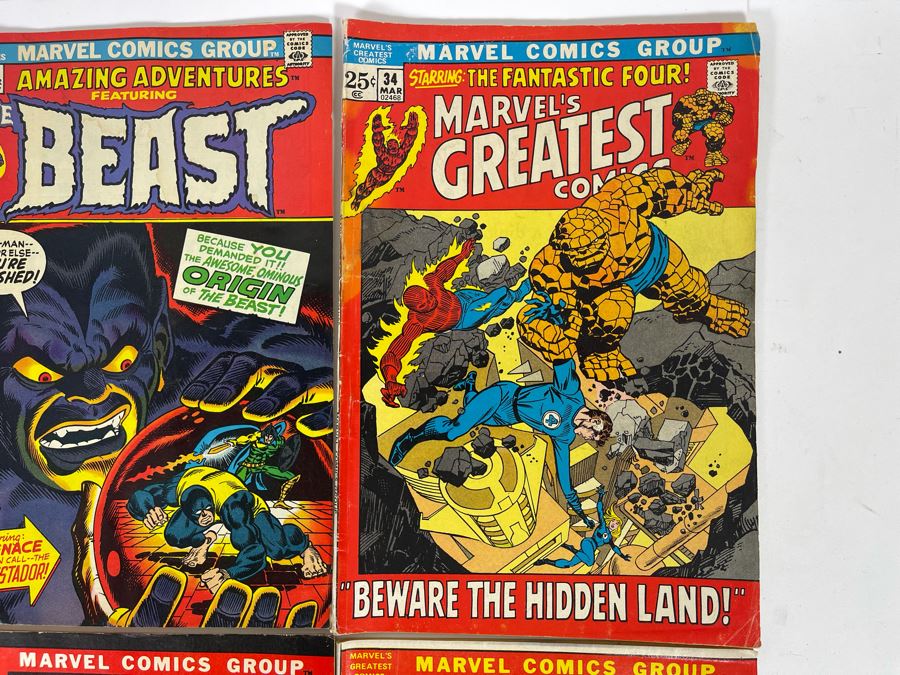Marvel Amazing Adventures Comic Books: #12,16,17 / Marvel's Greatest Comics #34,35,36,37,38 [Photo 5]