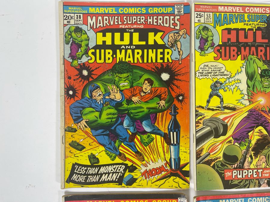 Marvel Super Heroes Comic Books: #38,53 / Marvel Spectacular Comic Books: #3,7 / Marvel Triple Action Comic Books: #8,11,16,17 [Photo 2]