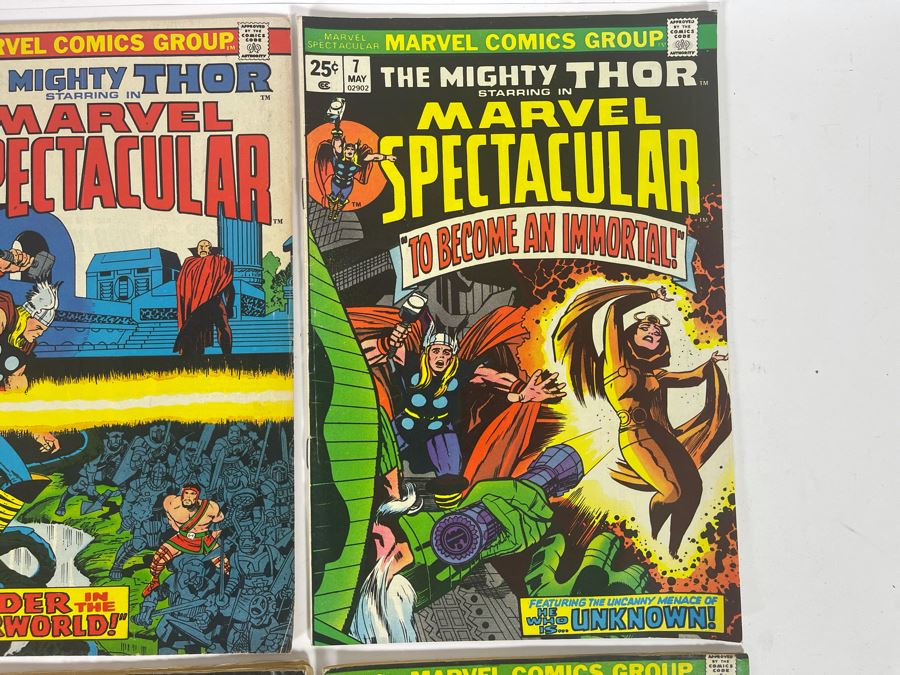 Marvel Super Heroes Comic Books: #38,53 / Marvel Spectacular Comic Books: #3,7 / Marvel Triple Action Comic Books: #8,11,16,17 [Photo 5]
