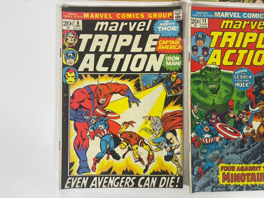 Marvel Super Heroes Comic Books: #38,53 / Marvel Spectacular Comic Books: #3,7 / Marvel Triple Action Comic Books: #8,11,16,17 [Photo 6]