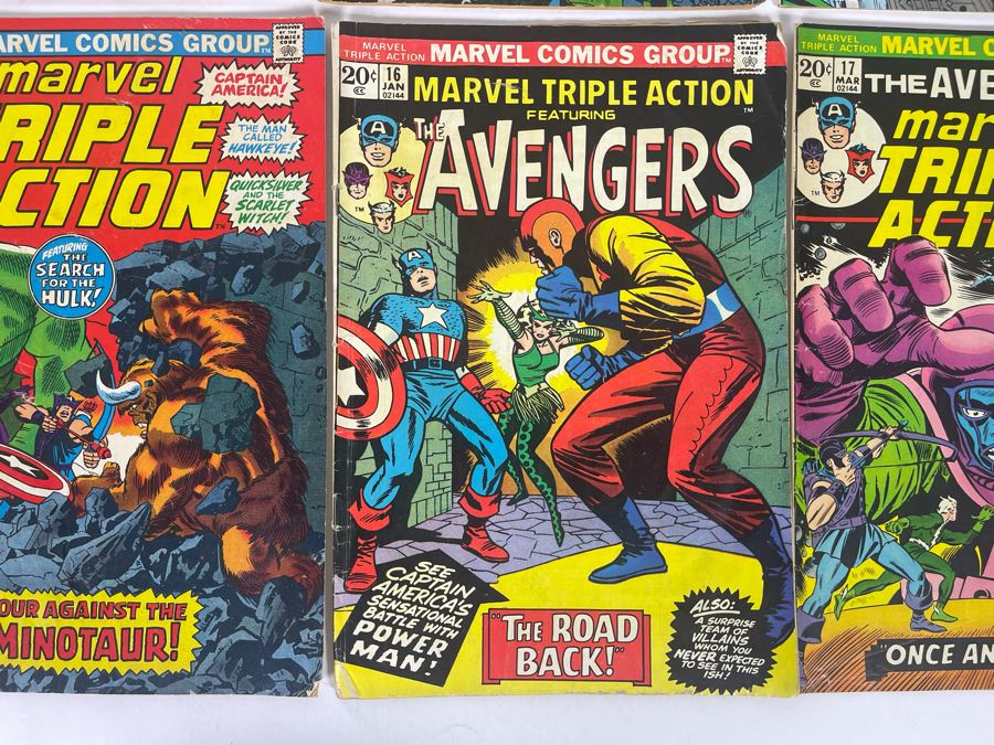 Marvel Super Heroes Comic Books: #38,53 / Marvel Spectacular Comic Books: #3,7 / Marvel Triple Action Comic Books: #8,11,16,17 [Photo 8]