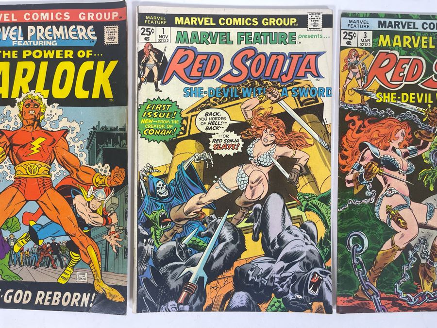 Marvel Premiere Comic Book: #1 / Marvel Feature Comic Books: #1,3 [Photo 5]
