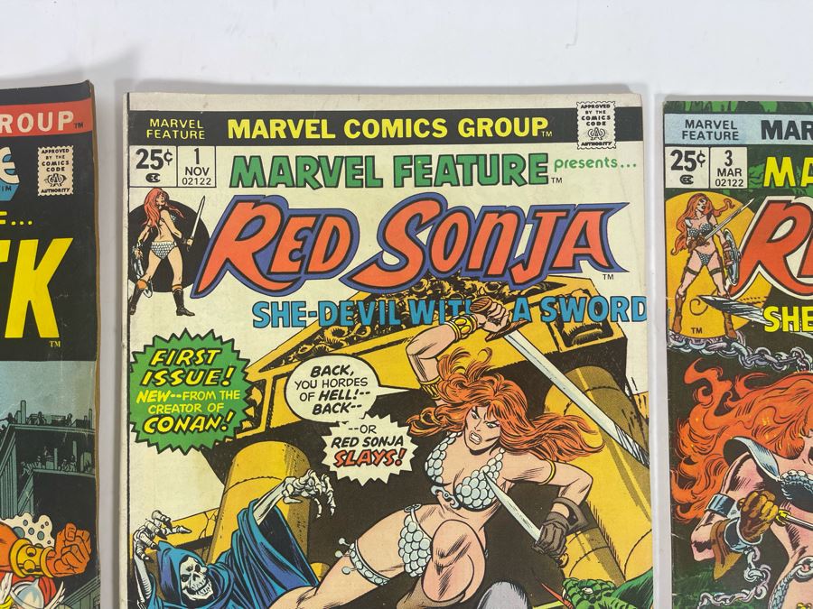 Marvel Premiere Comic Book: #1 / Marvel Feature Comic Books: #1,3 [Photo 6]