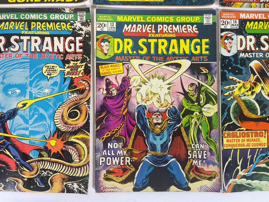 Marvel Premiere Comic Book Featuring Dr. Strange: #3,3,6,7,9,10,13,14