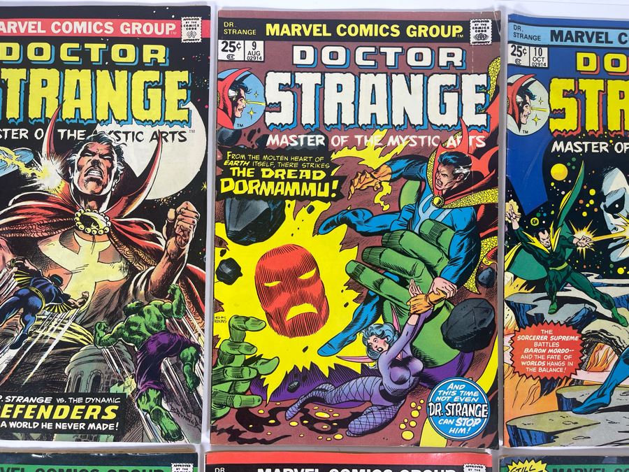 Marvel Giant Size Dr. Strange Comic Book #1 / Marvel Dr. Strange Comic Books: #2,9,10,11,12,13,15 [Photo 4]