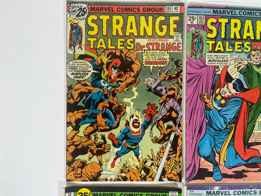 Marvel Strange Tales Featuring Dr. Strange Comic Books: #183,185 / Marvel Dr. Strange Comic Book: #16,17,18,20 [Photo 2]