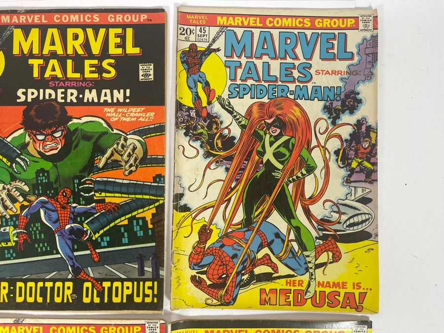 Marvel Tales Featuring Spider-Man Comic Books: #35,36,38,45,45,46,47,61