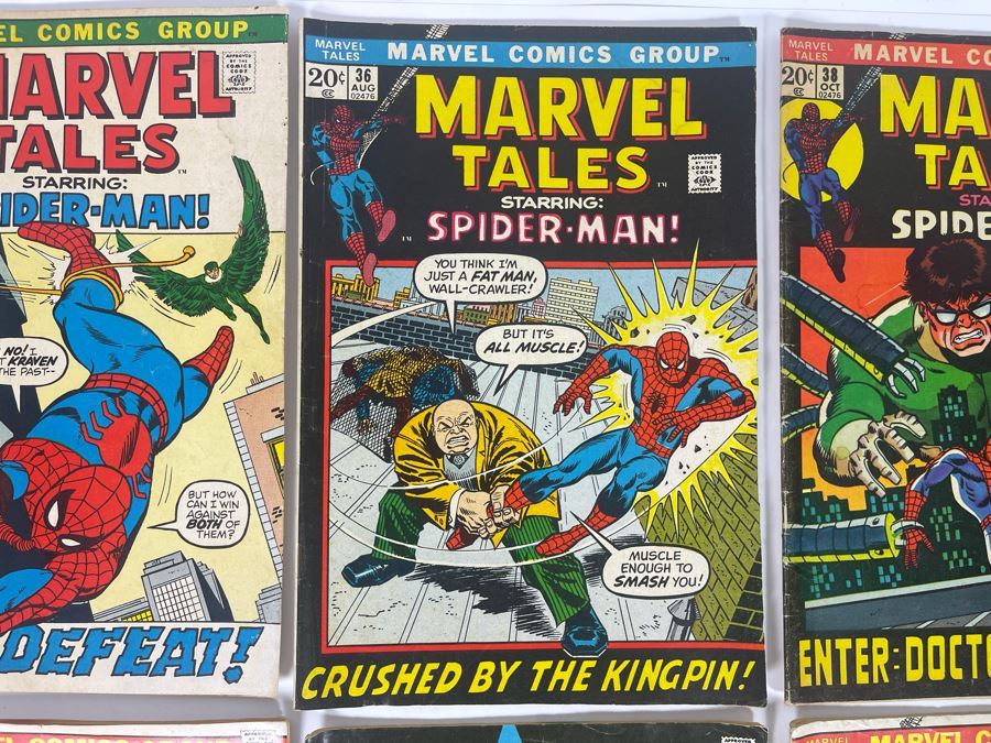 Marvel Tales Featuring Spider-Man Comic Books: #35,36,38,45,45,46,47,61 [Photo 4]