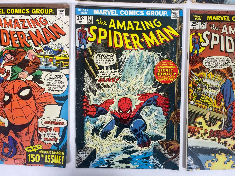 Marvel The Amazing Spider-Man Comic Books: #118,119,120,150,151,152 [Photo 6]