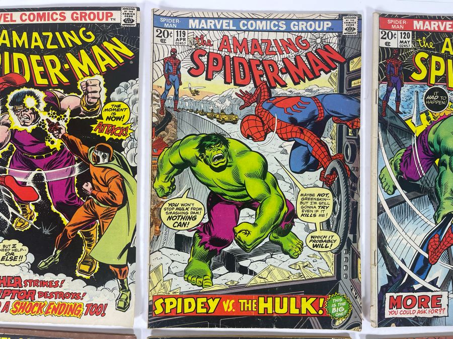 Marvel The Amazing Spider-Man Comic Books: #118,119,120,150,151,152 [Photo 3]