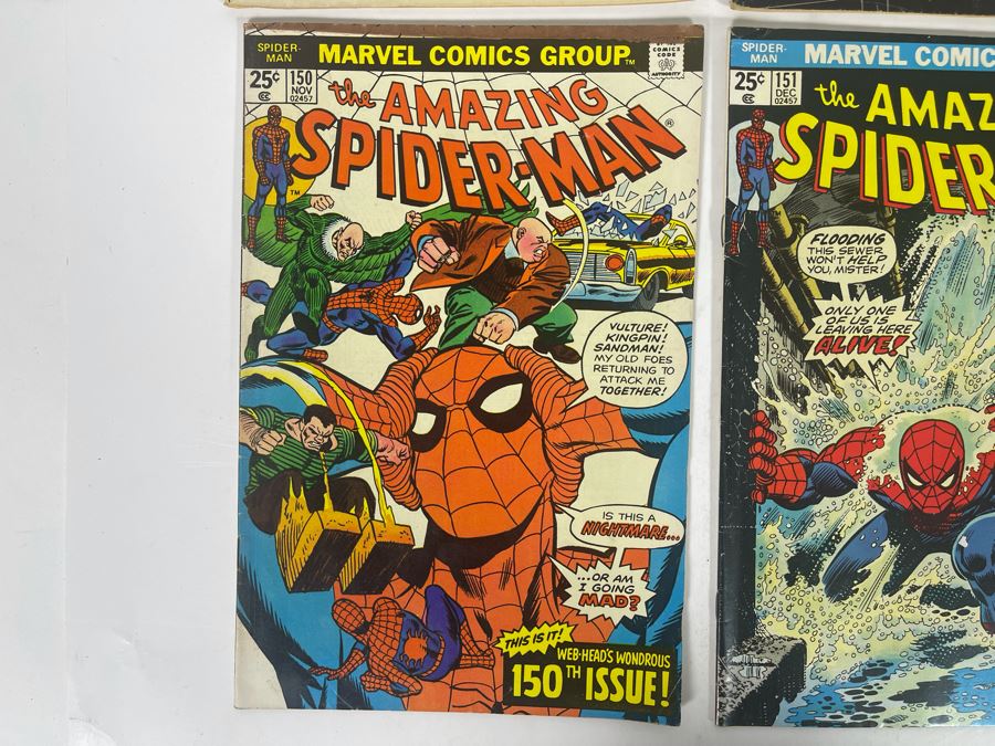 Marvel The Amazing Spider-Man Comic Books: #118,119,120,150,151,152 [Photo 5]