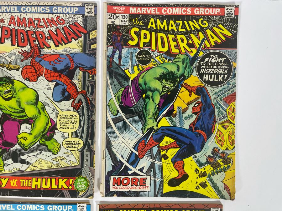 Marvel The Amazing Spider-Man Comic Books: #118,119,120,150,151,152 [Photo 4]