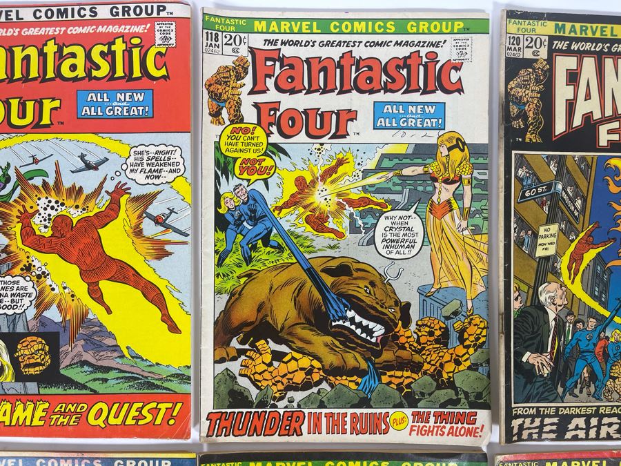 Marvel Fantastic Four Comic Books: #112,117,118,120,121,123,124,125 [Photo 5]